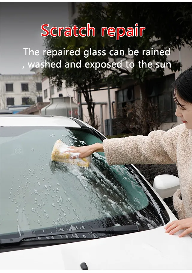 Car Glass Windshield Crack Repair Adhesive ，Glass Glue Crack Repair ，Windshield  scratch remover